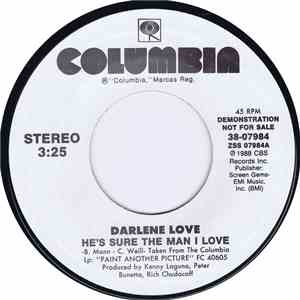 Darlene Love - He's Sure The Man I Love download flac mp3