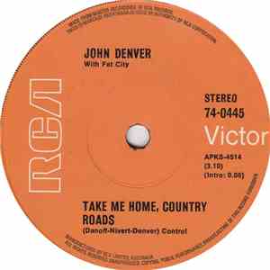 John Denver With Fat City - Take Me Home, Country Roads download flac mp3