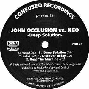 John Occlusion vs. Neo  - Deep Solution download flac mp3