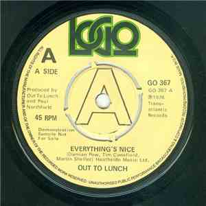 Out To Lunch  - Everything's Nice download flac mp3