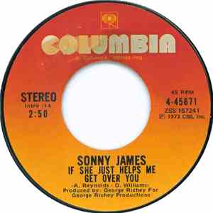 Sonny James - If She Just Helps Me Get Over You / I Won't Think About It Now download flac mp3
