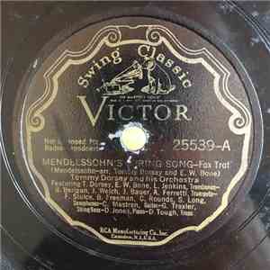 Tommy Dorsey And His Orchestra - Mendelssohn's Spring Song / Liebestraum download flac mp3