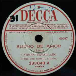 Carmen Cavallaro - Sueño De Amor / Amante Soñador = Dream Lover download flac mp3