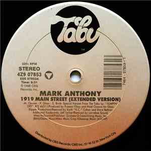 Mark Anthony - 1919 Main Street download flac mp3