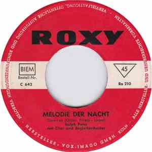 Ralph Peter, Tina Mertens, - Melodie Der Nacht / Ti Amo, Marina download flac mp3