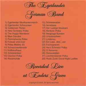 The Egerlander German Band - Recorded Live At Enders Grove download flac mp3