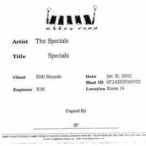The Specials - In The Studio download flac mp3