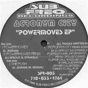 Acronym City - Powermoves EP download flac mp3
