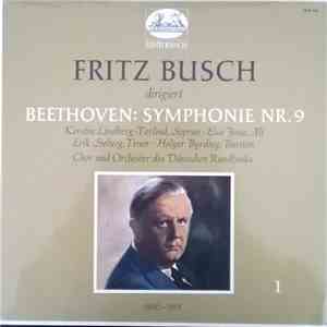 Fritz Busch Dirigiert Beethoven / Kerstin Lindberg-Torlind / Elsa Jena / Erik Sjøberg / Holger Byrding / Chor Des Dänischen Rundfunks / Orchester Des Dänischen Rundfunks - Symphonie Nr. 9 flac mp3 download