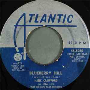 Hank Crawford With The Marty Paich Orchestra - Blueberry Hill download flac mp3