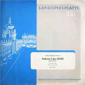 Wolfgang Amadeus Mozart, Staatskapelle Dresden, Franz Konwitschny - Sinfonie C-dur, KV 551 (Jupiter-Sinfonie) download flac mp3