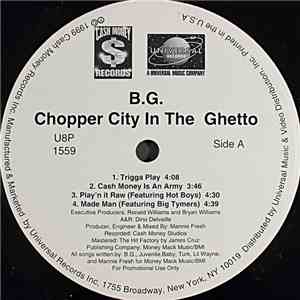 B.G. - Chopper City In The Ghetto download flac mp3