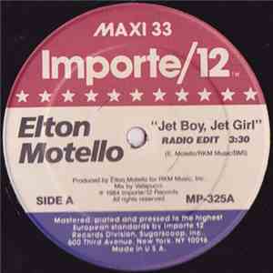 Elton Motello - Jet Boy, Jet Girl download flac mp3