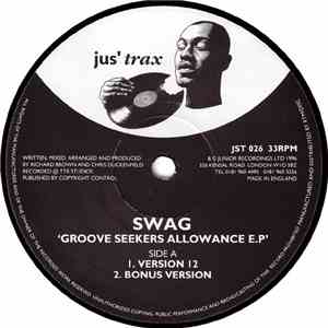 Swag - Groove Seekers Allowance E.P download flac mp3