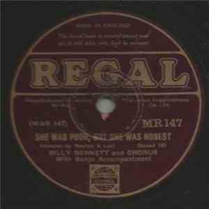 Billy Bennett  - She Was Poor But She Was Honest / Don't Send My Boy To Prison download flac mp3