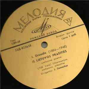 J. Gruodis - Gyvenimo Šokis / Simfoninis Prologas / Iš Lietuvos Praeities download flac mp3