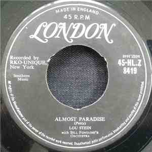 Lou Stein With Bill Fontaine Orchestra - Almost Paradise download flac mp3