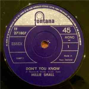 Millie Small - Don't You Know download flac mp3