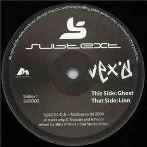 Vex'd - Lion / Ghost download flac mp3