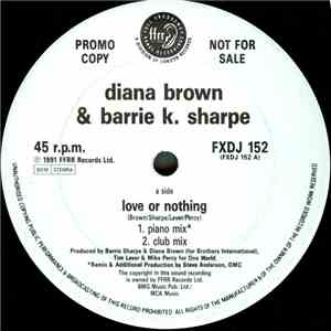 Diana Brown & Barrie K. Sharpe - Love Or Nothing download flac mp3