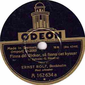 Ernst Rolf, Stockholm Med Orkester - Finns Det Flickor, Så Finns Det Kyssar download flac mp3