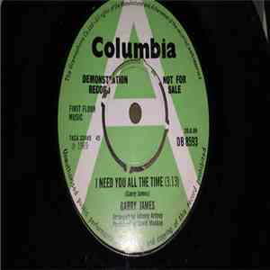 Garry James - I Need You All The Time download flac mp3