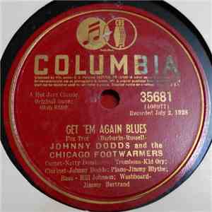 Johnny Dodds And The Chicago Footwarmers - Get 'Em Again Blues / Brush Stomp download flac mp3