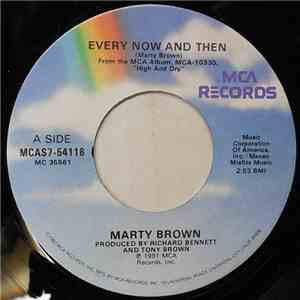 Marty Brown - Every Now And Then download flac mp3