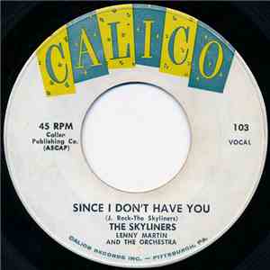 The Skyliners - Since I Don't Have You download flac mp3