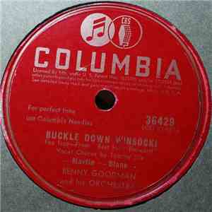 Benny Goodman And His Orchestra - Buckle Down Winsocki / Shady Lady Bird download flac mp3