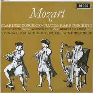 Mozart, Alfred Prinz ∙ Werner Tripp ∙ Hubert Jellinek, Vienna Philharmonic Orchestra ∙ Münchinger - Clarinet Concerto ∙ Flute & Harp Concerto download flac mp3