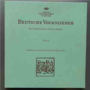 Various - Deutsche Volkslieder - Eine Dokumentation Des Deutschen Musikrates - Teil 2- Alte Lieder Aus Mündlicher Überlieferung (2xLP + Box) download flac mp3