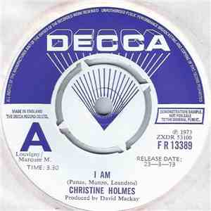 Christine Holmes - I Am download flac mp3