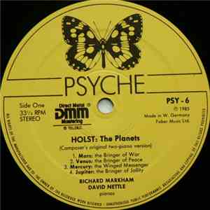 Holst, Richard Markham, David Nettle - The Planets - Composer's Original Two-Piano Version download flac mp3