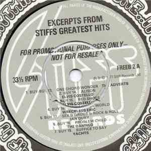 Various - Excerpts From Stiffs Greatest Hits download flac mp3