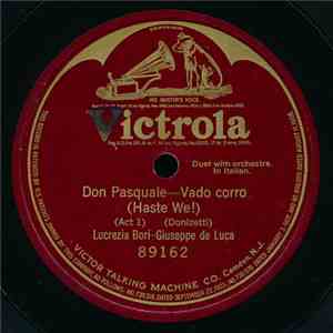 Lucrezia Bori, Giuseppe De Luca  - Don Pasquale download flac mp3