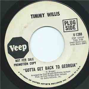 Timmy Willis - Gotta Get Back To Georgia download flac mp3