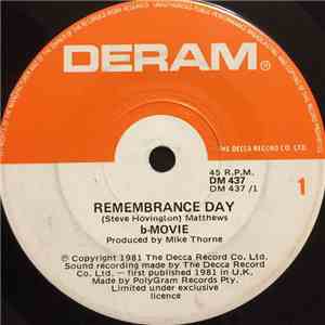 B-Movie - Remembrance Day download flac mp3