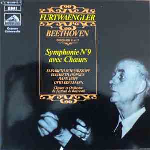 Furtwaengler - Beethoven - Elisabeth Schwarzkopf, Elisabeth Höngen, Hans Hopf, Otto Edelmann, Chœurs Et Orchestre Du Festival De Bayreuth - Symphonie N°9 Avec Chœurs download flac mp3