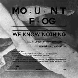Mount Fog - We Know Nothing download flac mp3