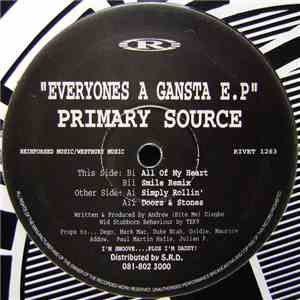 Primary Source - Everyone's A Gangsta EP download flac mp3