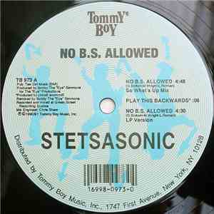 Stetsasonic - No B.S. Allowed / Uda Man download flac mp3