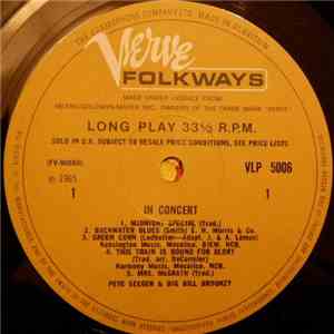 Big Bill Broonzy And Pete Seeger - Big Bill Broonzy And Pete Seeger In Concert download flac mp3
