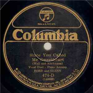 Ford And Glenn - Since You Called Me Sweetheart / What Do We Care If It's One O' Clock download flac mp3