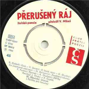 G. Giudici, B. Cattafi, N. Balestrini, A. Giuliani, F. Fortini - Přerušený Ráj download flac mp3