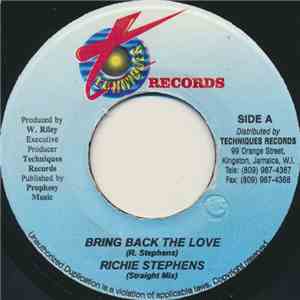 Richie Stephens - Bring Back The Love download flac mp3