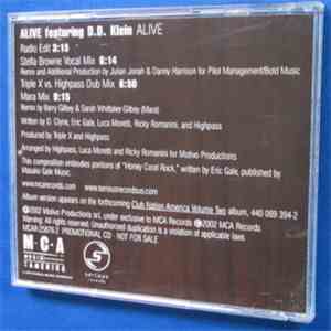 Alive Featuring D.D. Klein - Alive download flac mp3