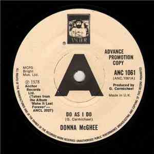 Donna McGhee - Do As I Do / Mr. Blindman download flac mp3