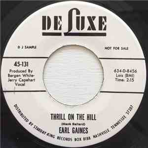 Earl Gaines - Thrill on the Hill / What In This World Can I Call My Own download flac mp3