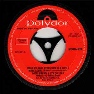 James Brown and Lyn Collins - What My Baby Needs Now Is A Little More Lovin' download flac mp3